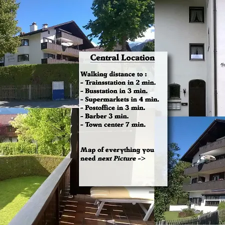 Zentrale Ferienwohnung 아파트 *